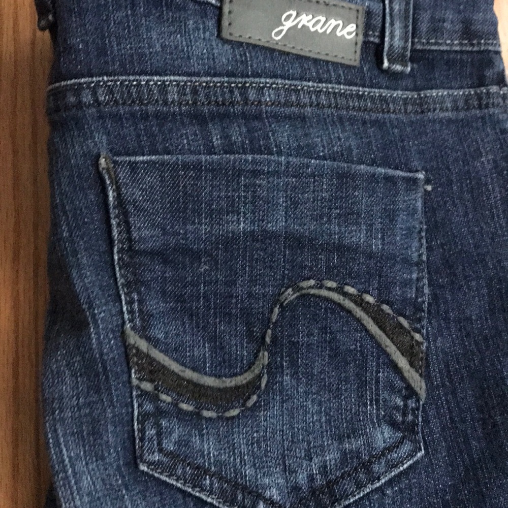 Grane size 9 distressed bootcut jeans